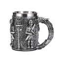 CANECA GLADIADOR MEDIEVAL 3D